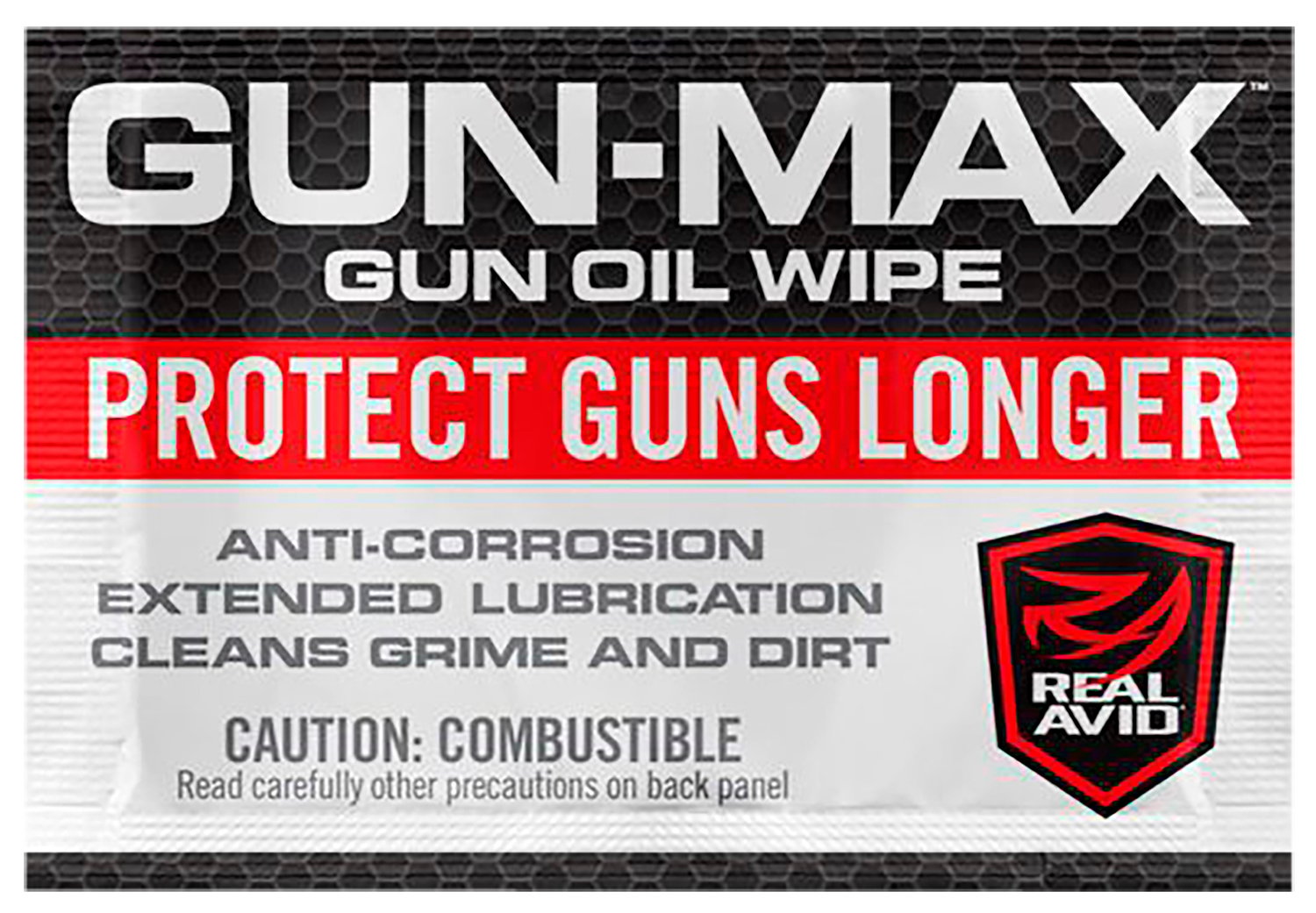 REAL AVID Gun-Max Gun Oil Against Corrosion & Lubricates Wipes