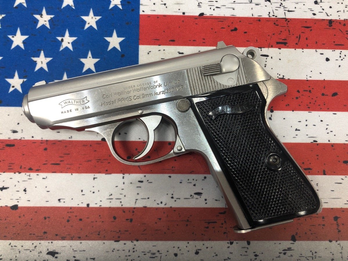 Walther Ppk/s (american) Stainless Steel - For Sale, Used - Good