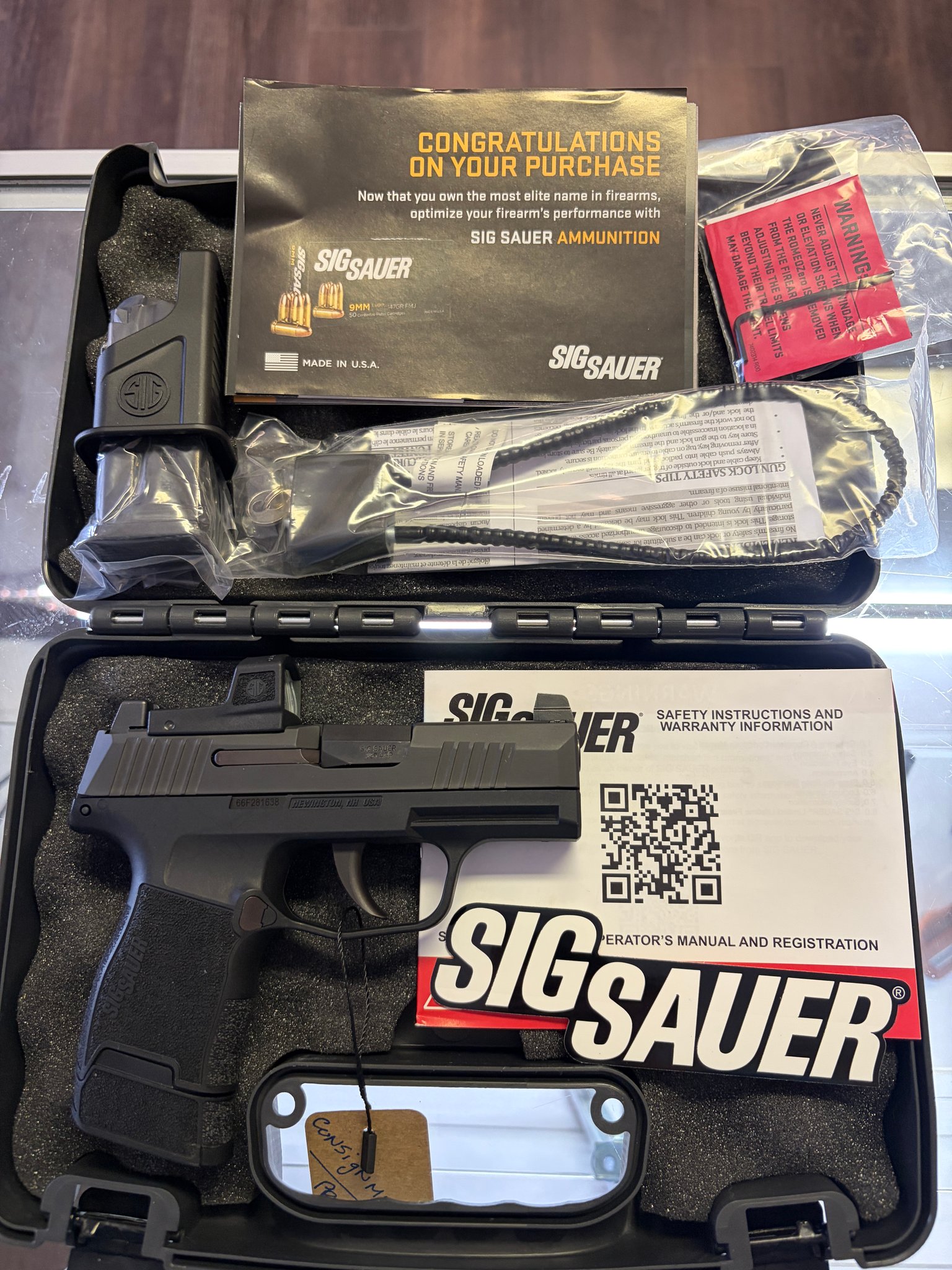 SIG SAUER P365 (ROMEOZERO PACKAGE)