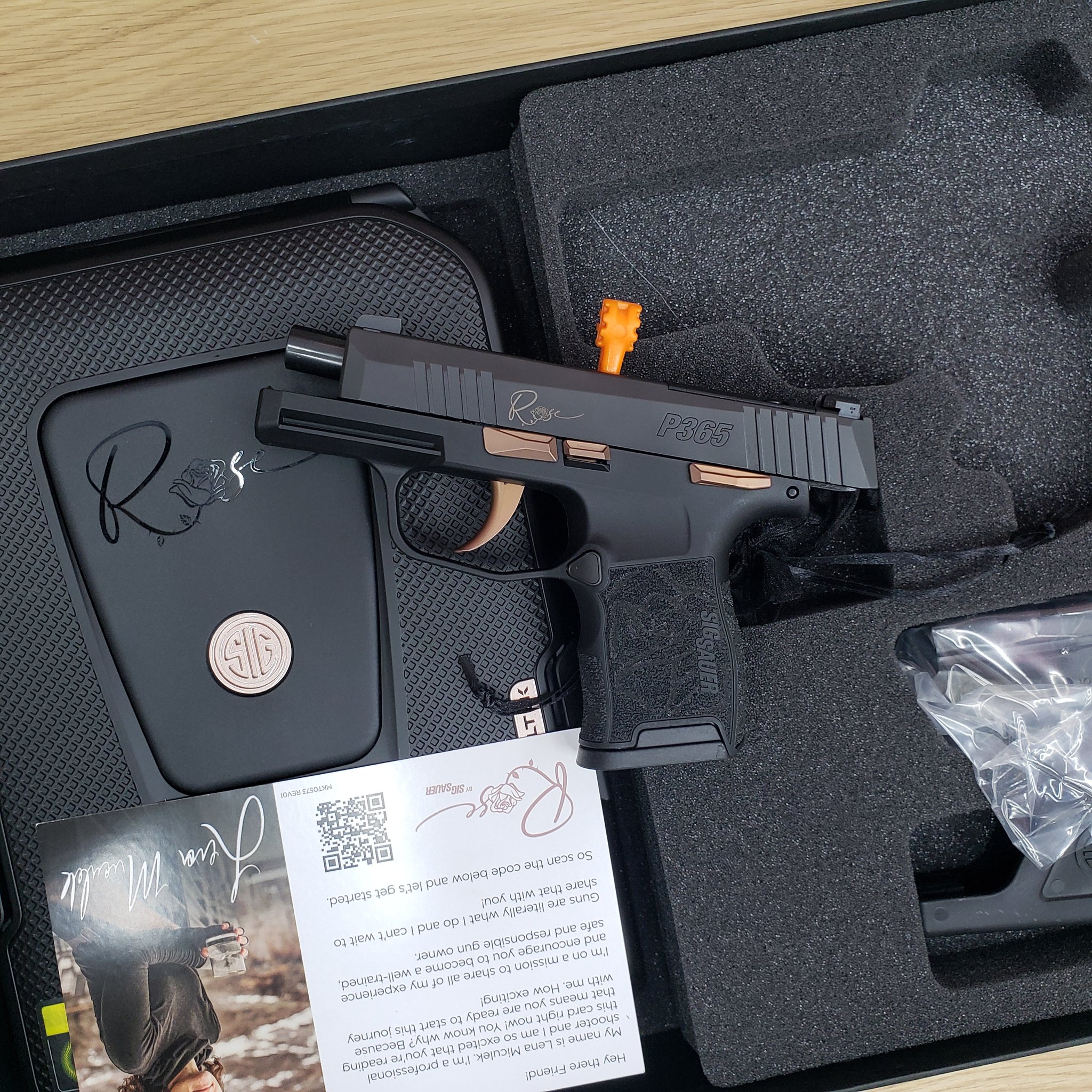 SIG SAUER P365-380 ROSE