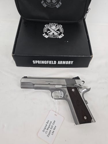 SPRINGFIELD ARMORY Garrison 1911 Stainless wOriginal Box Magazine Soft Case