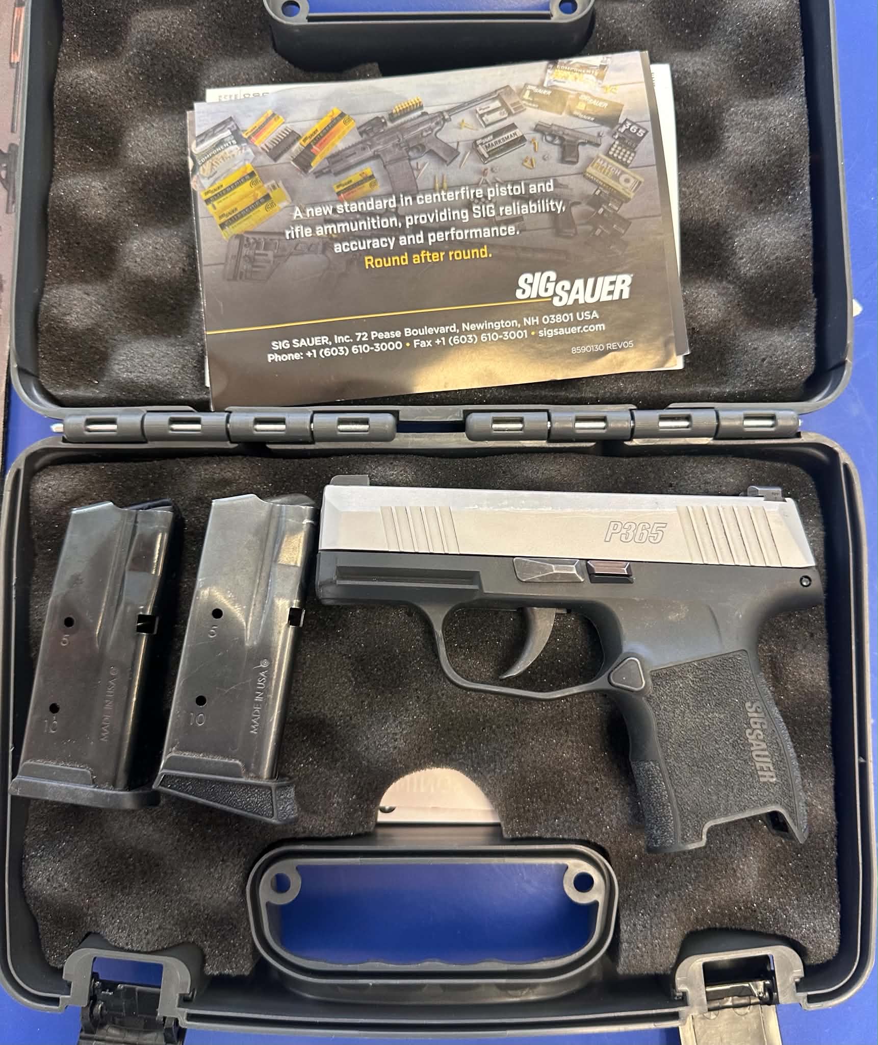 SIG SAUER P365 [STAINLESS]