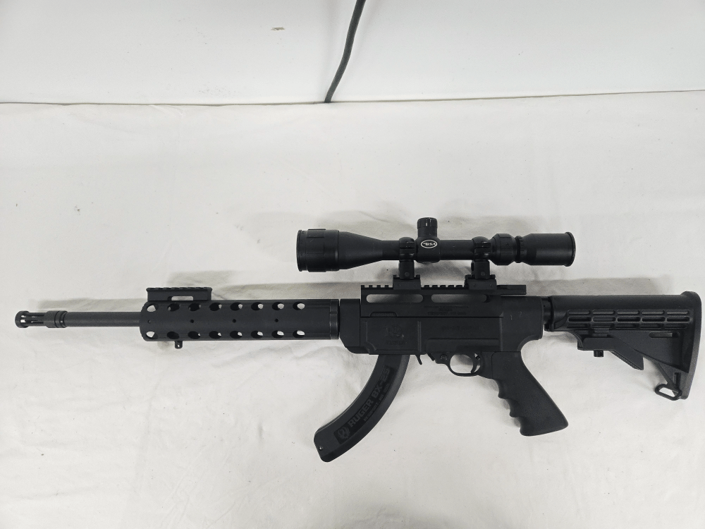 RUGER SR22 10/22 w/Magazine, BSA Scope