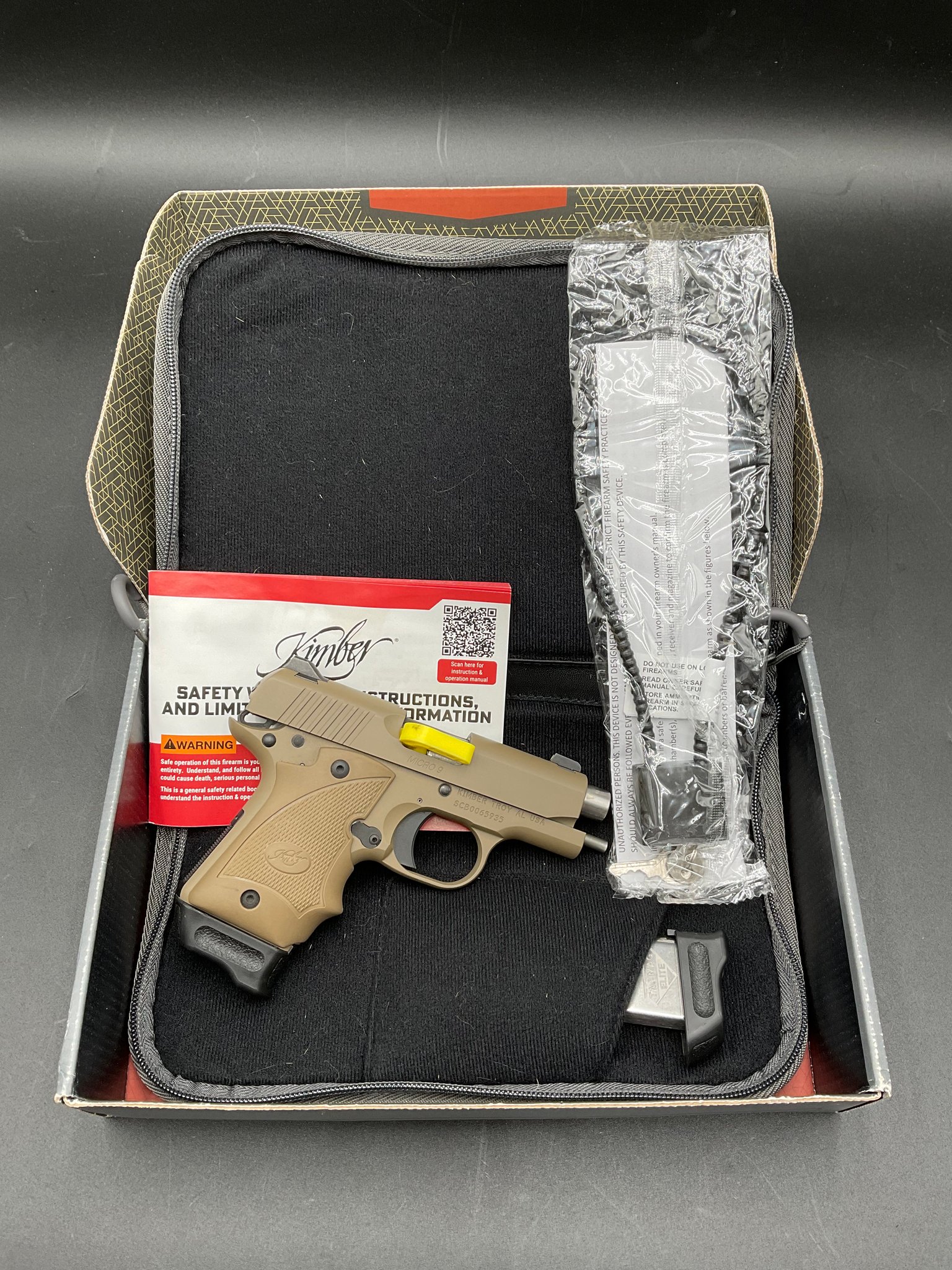 KIMBER MICRO 9 DESERT RANGE