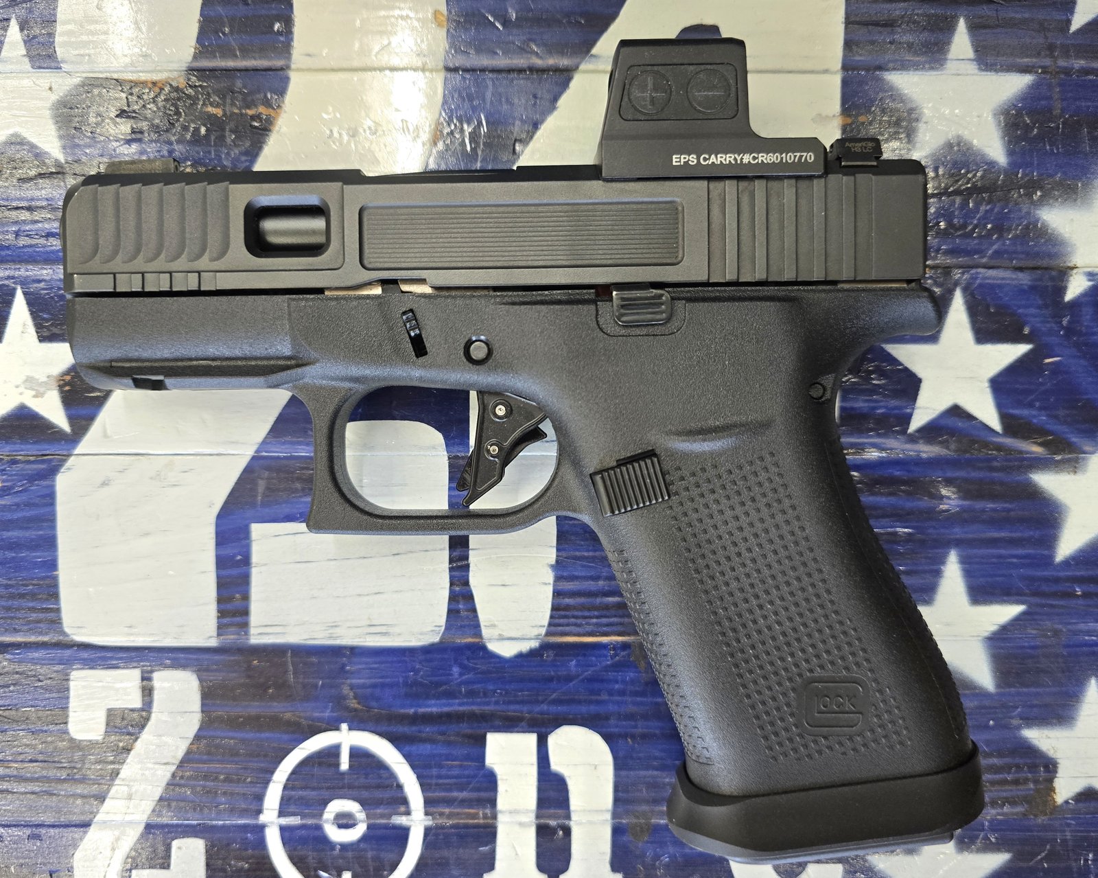 GLOCK Glock 48 MOS 9mm semi auto pistol, black 4.17"