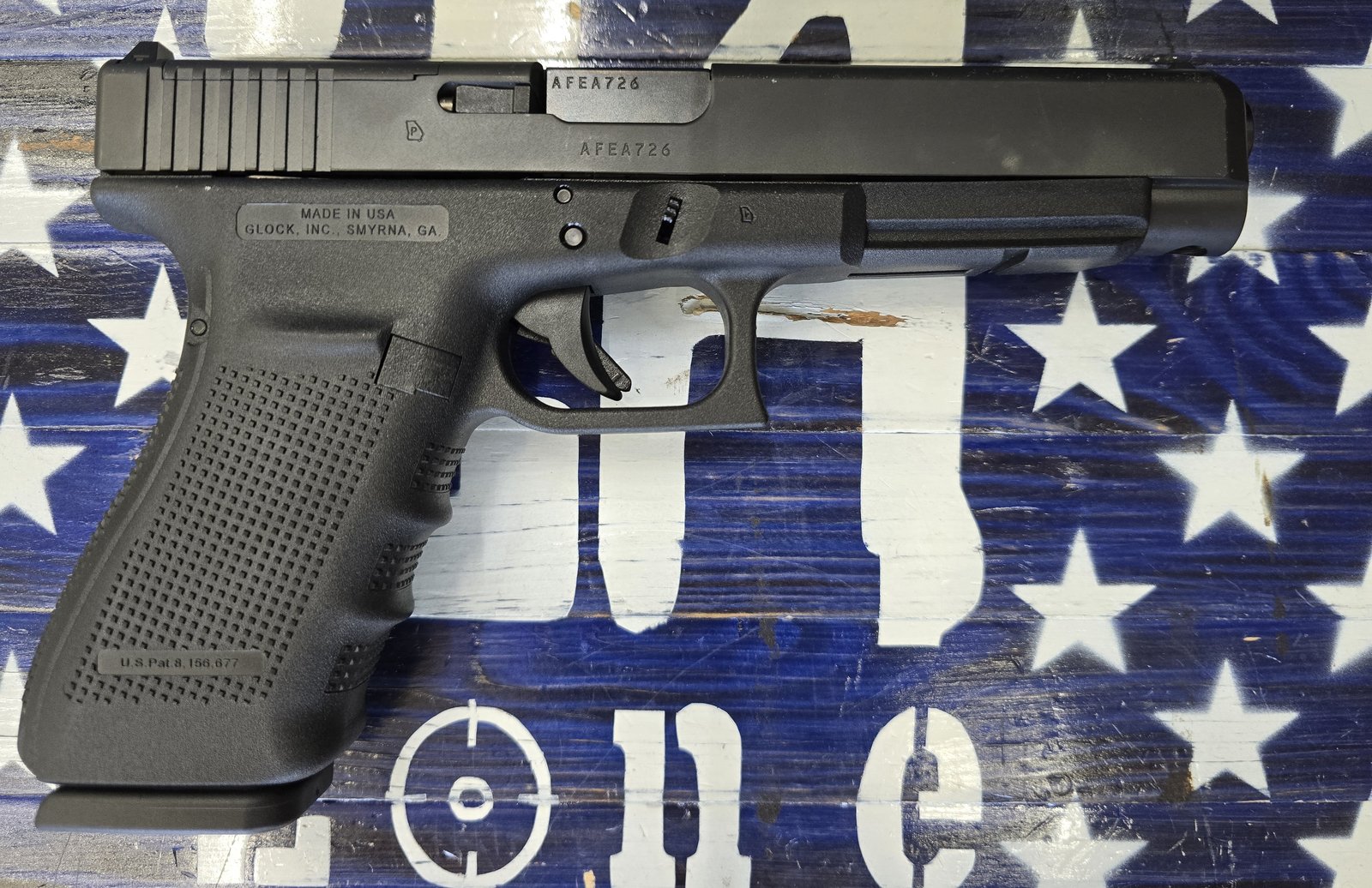 GLOCK Glock 41 Gen 4 MOS 45acp Semi Auto Pistol, Black 5.31"