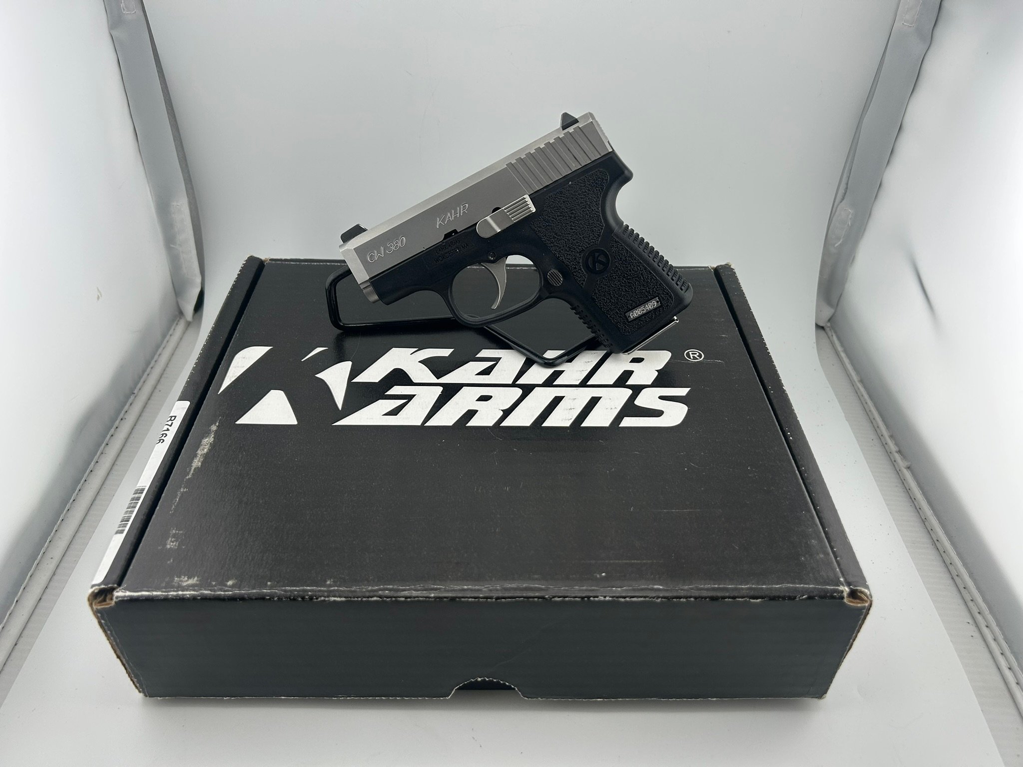 KAHR ARMS CW380 .380 ACP Micro Compact Pistol - Stainless Slide - Box & Magazine