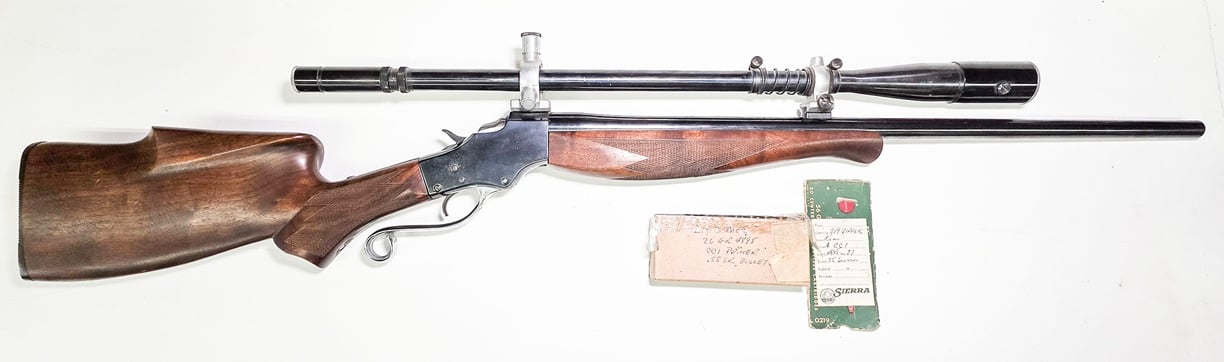 STEVENS MODEL 44 1/2 CHAMBERED IN .219 ZIPPER