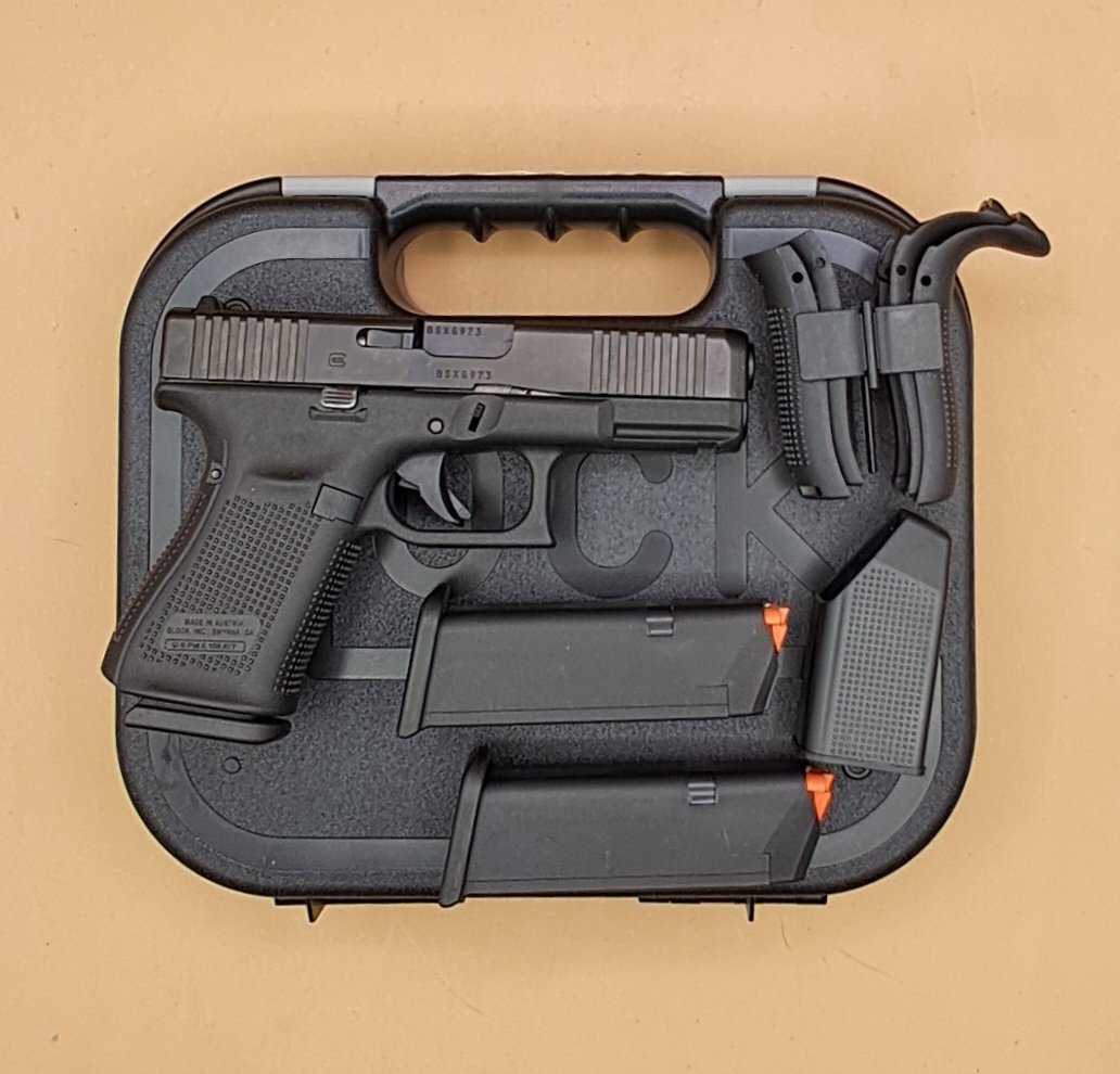 GLOCK G19 Gen5 + 収納バッグ Glock 19 Gen 5 For Sale - 764503037252