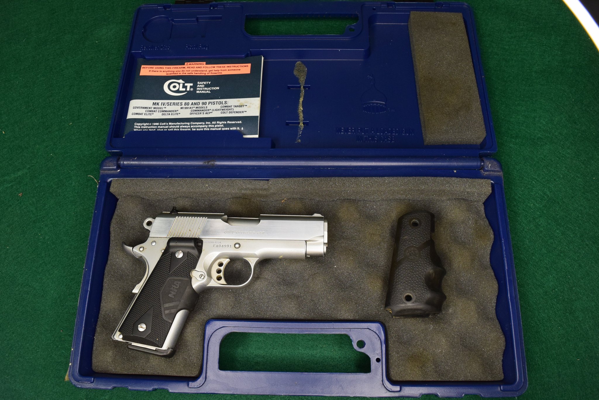 COLT 1911 MK IV SERIES 80 OFFICERS ACP