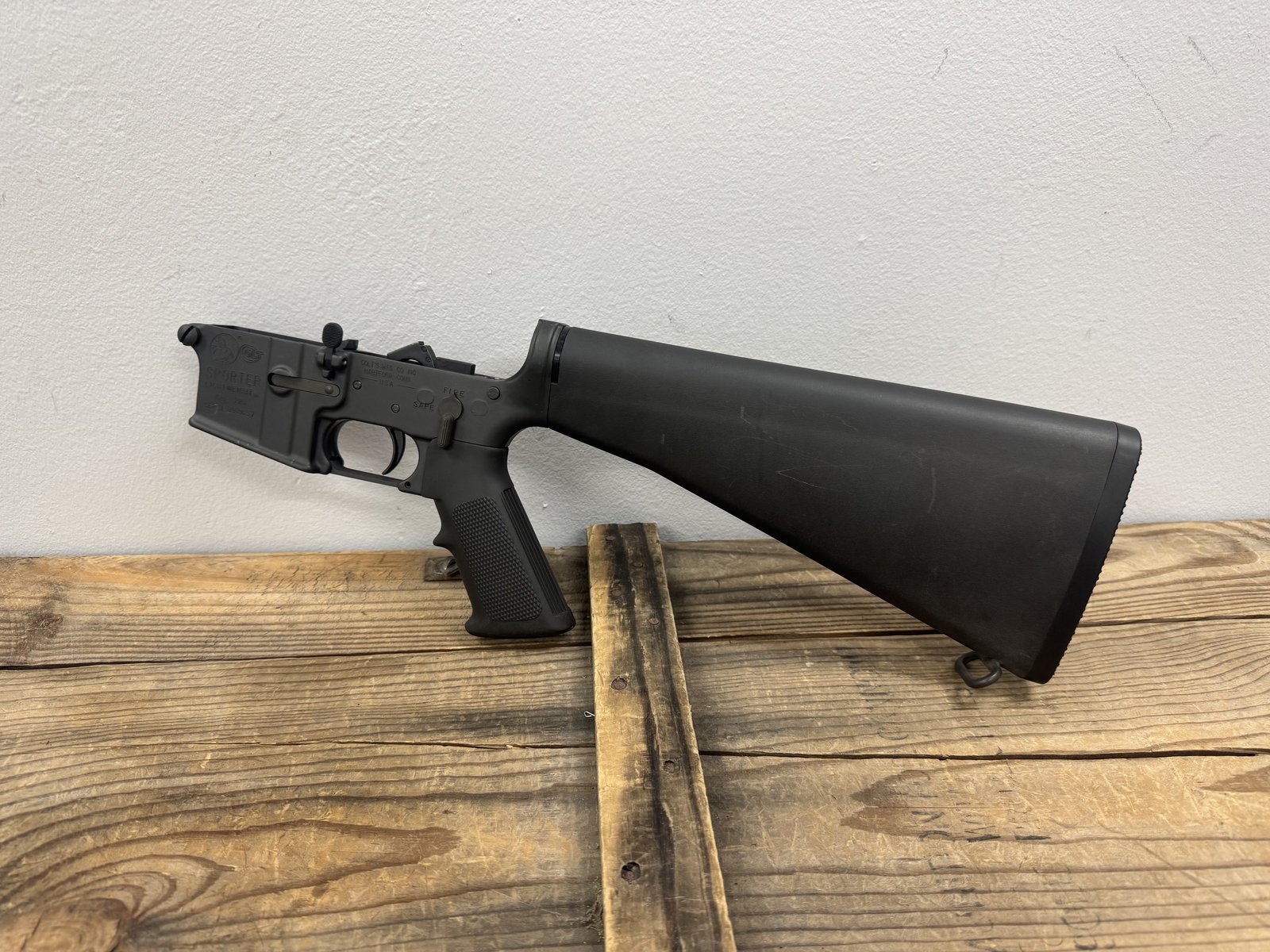 COLT Colt Sporter Lightweight, Complete Receiver, Fixed Stock, Mil-spec Trigger and Pistol Grip