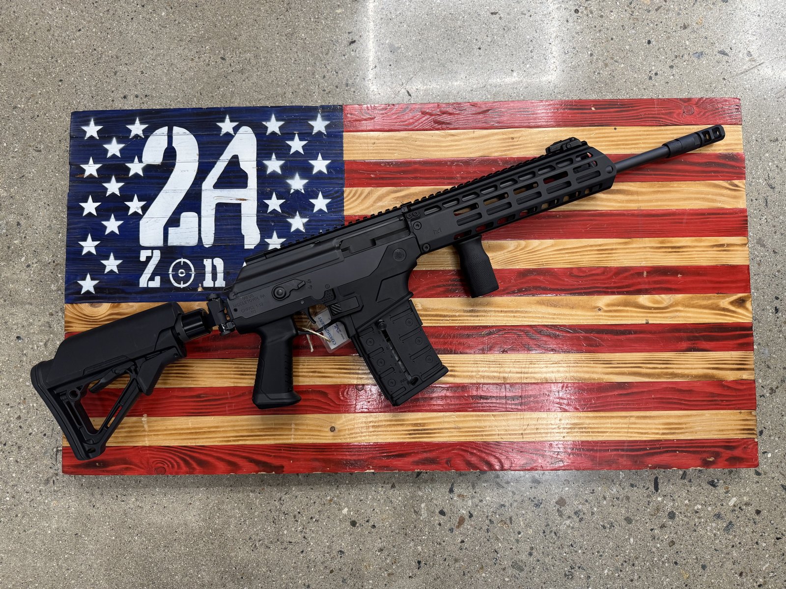 IWI IWI USA Galil Ace SAR, 308 Win, 16" Barrel, Sem-Automatic Rifle, Black, (2) 20rd Mags Blocked to 10 rds, Only 50 rds shot through it