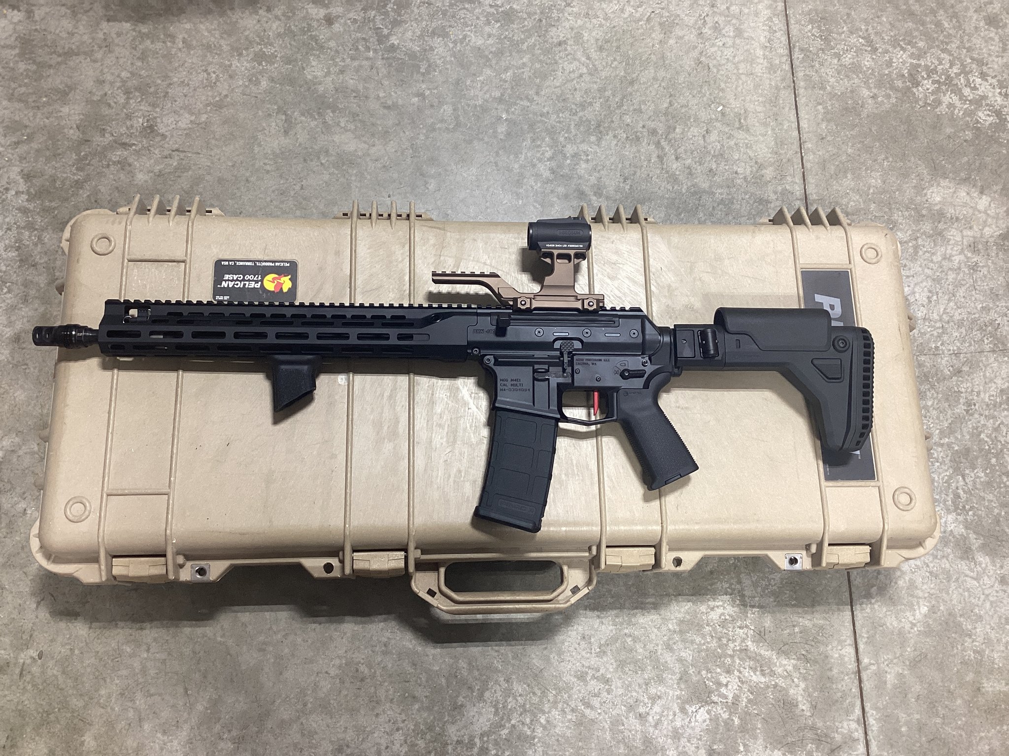 AERO PRECISION M4E1 LOWER RECEIVER WITH BRN-180 UPPER