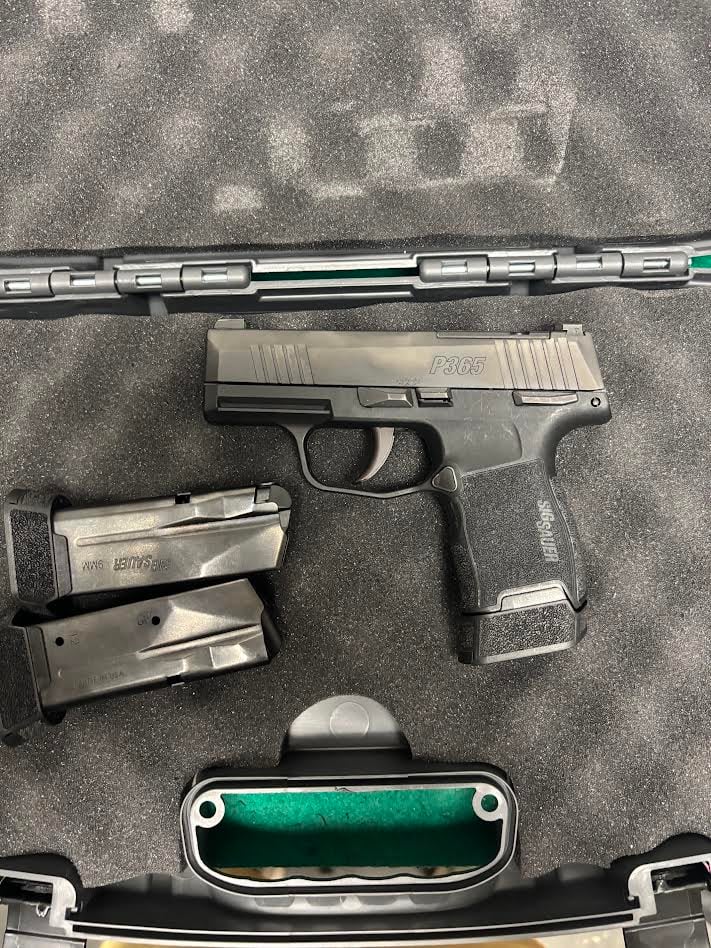 SIG SAUER P365 OR (MANUAL SAFETY)