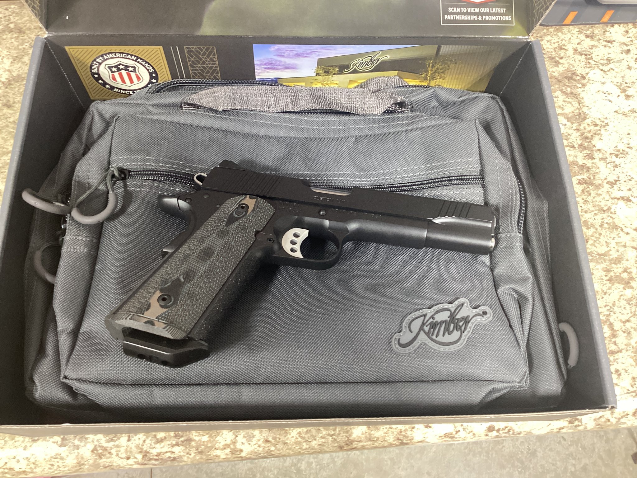 KIMBER CUSTOM LW SHADOW GHOST LCI CA