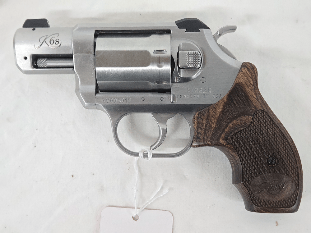 KIMBER K6S Stainless w/Wood Grips