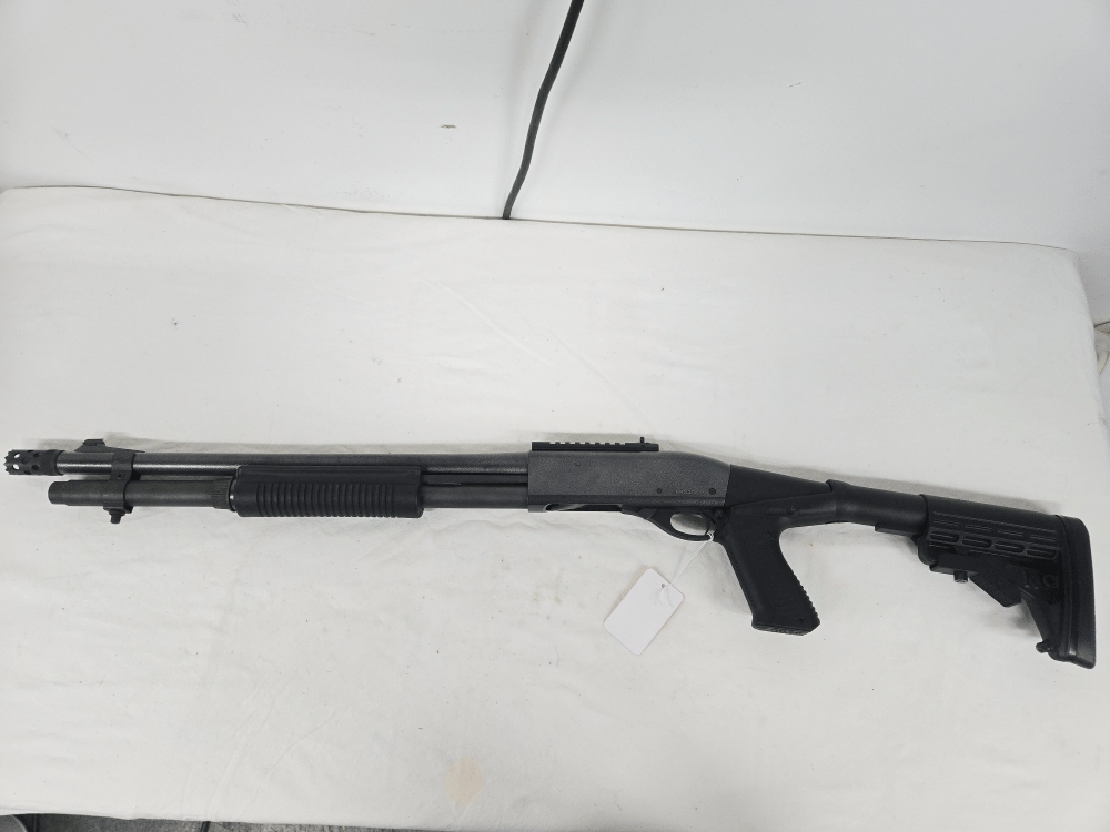 REMINGTON 870 Tactical w/Extended Tube, 6 Position Stock