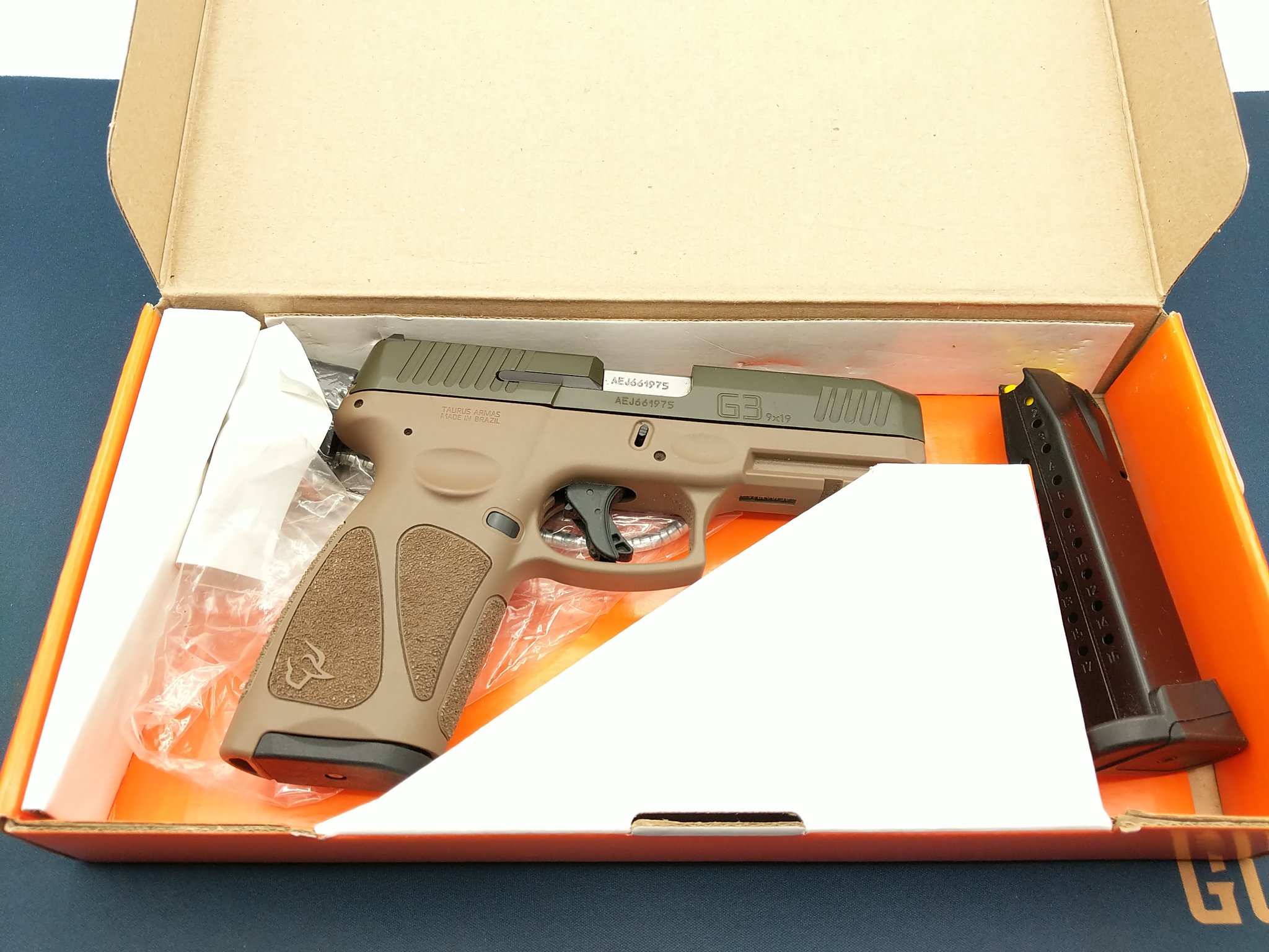 TAURUS G3 OD GREEN/FDE