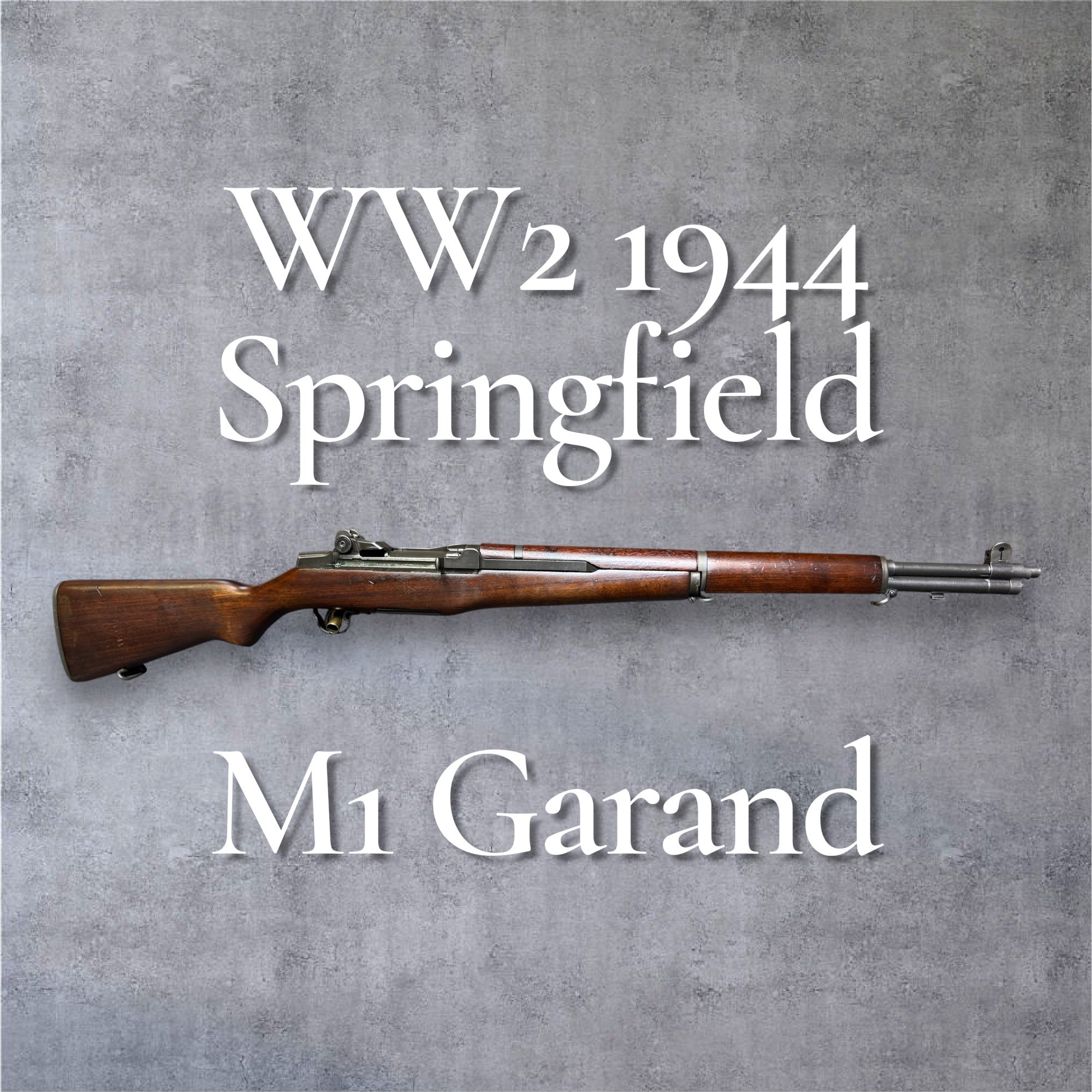SPRINGFIELD ARMORY M1 Garand WW2 1944 US Rifle