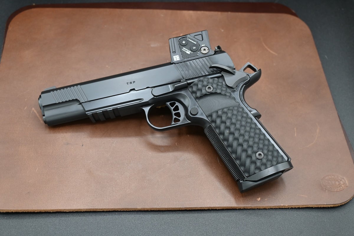 Springfield Armory TRP 5-inch .45 with Aimpoint COA red dot