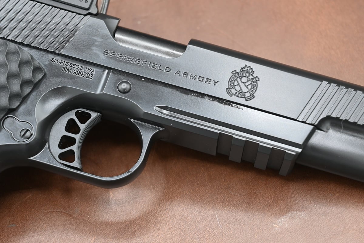 Springfield Armory TRP 5-inch .45 with Aimpoint COA red dot