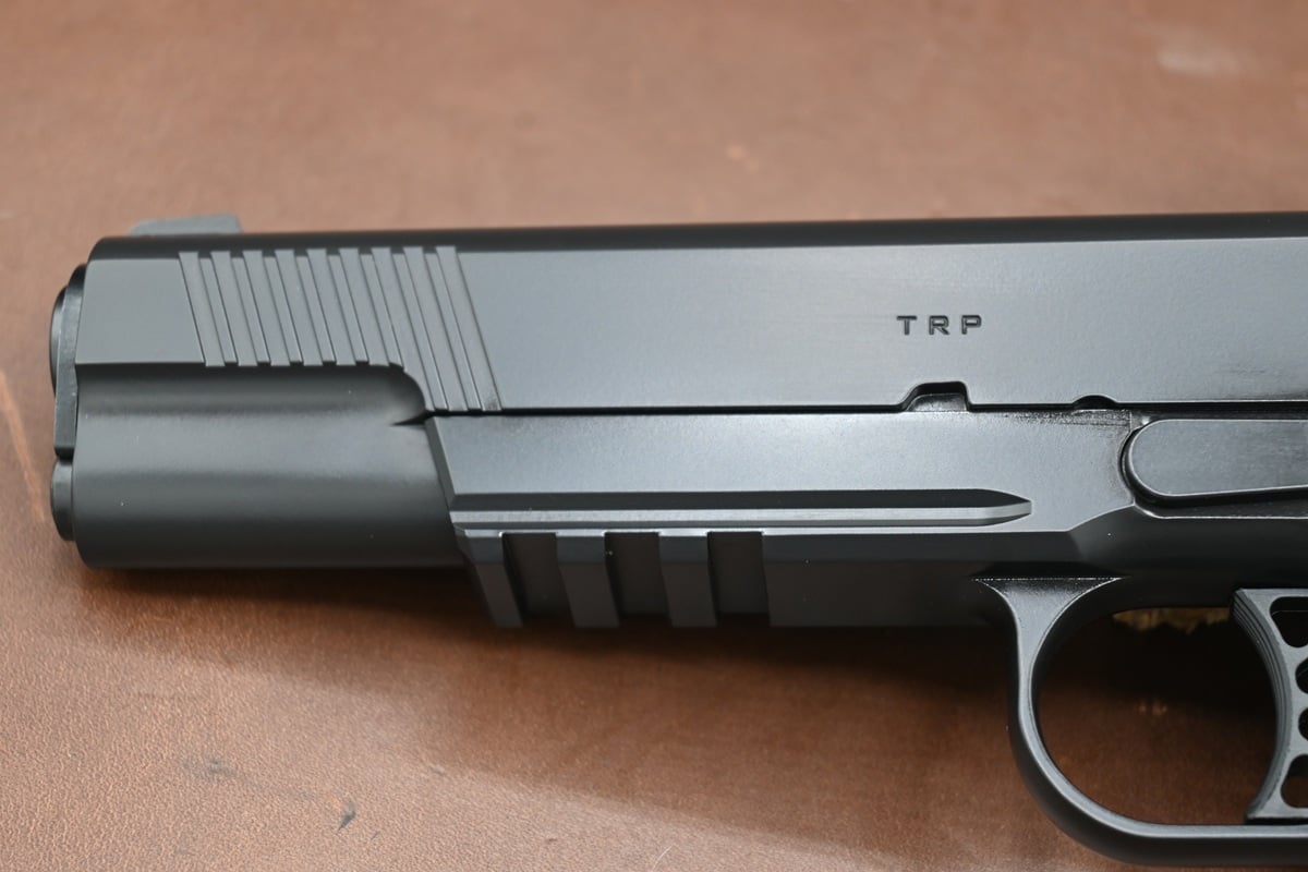Springfield Armory TRP 5-inch .45 with Aimpoint COA red dot