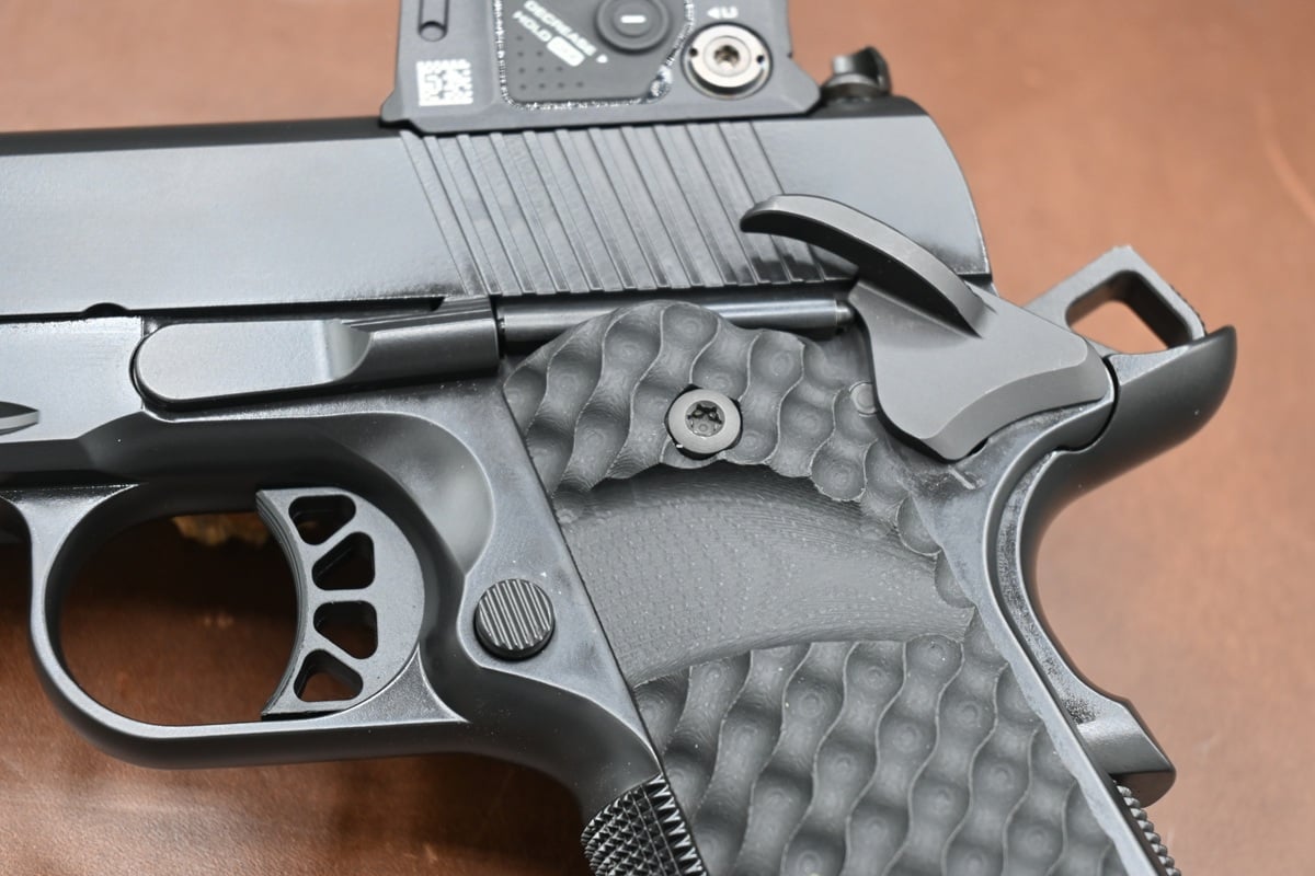 Springfield Armory TRP 5-inch .45 with Aimpoint COA red dot