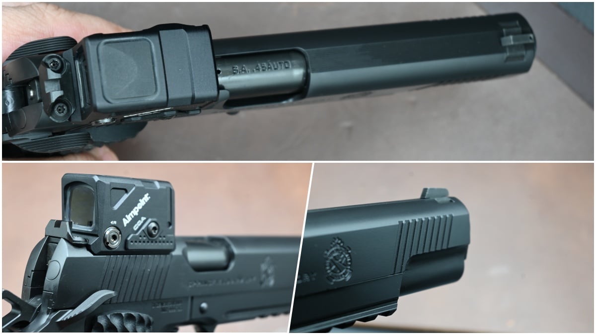 Springfield Armory TRP 5-inch .45 with Aimpoint COA red dot