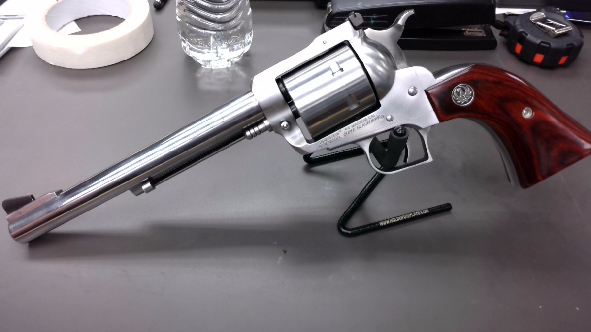 RUGER SUPER BLACKHAWK NEW MODEL STAINLESS