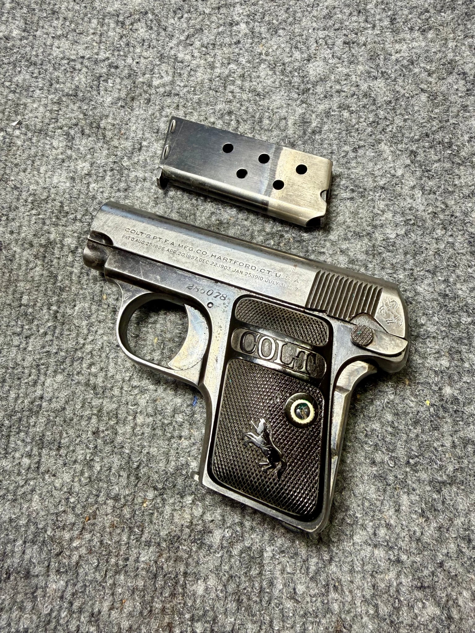 COLT M1908 Hammerless 25