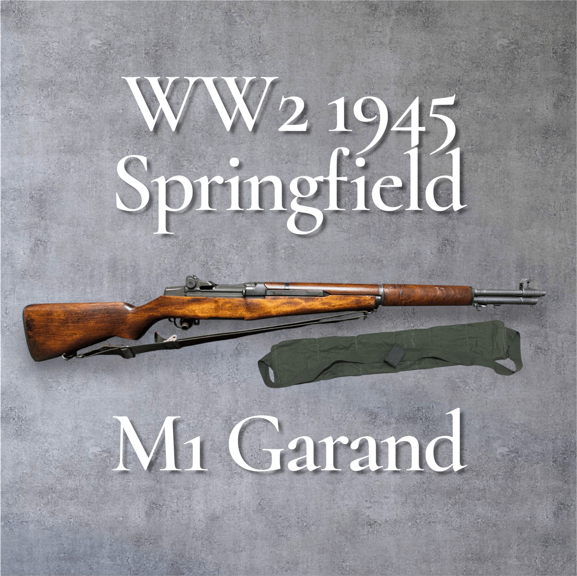 SPRINGFIELD ARMORY M1 Garand WW2 1945 Us Rifle