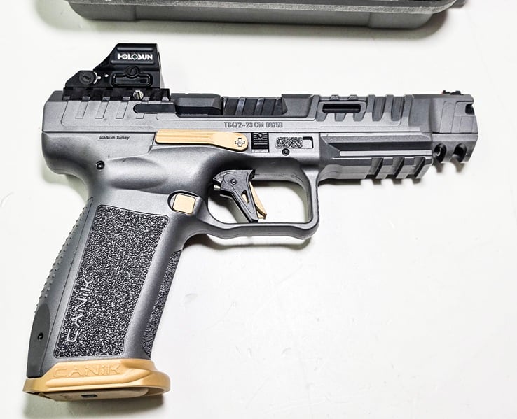 CANIK MODEL SFX RIVAL WITH RED DOT