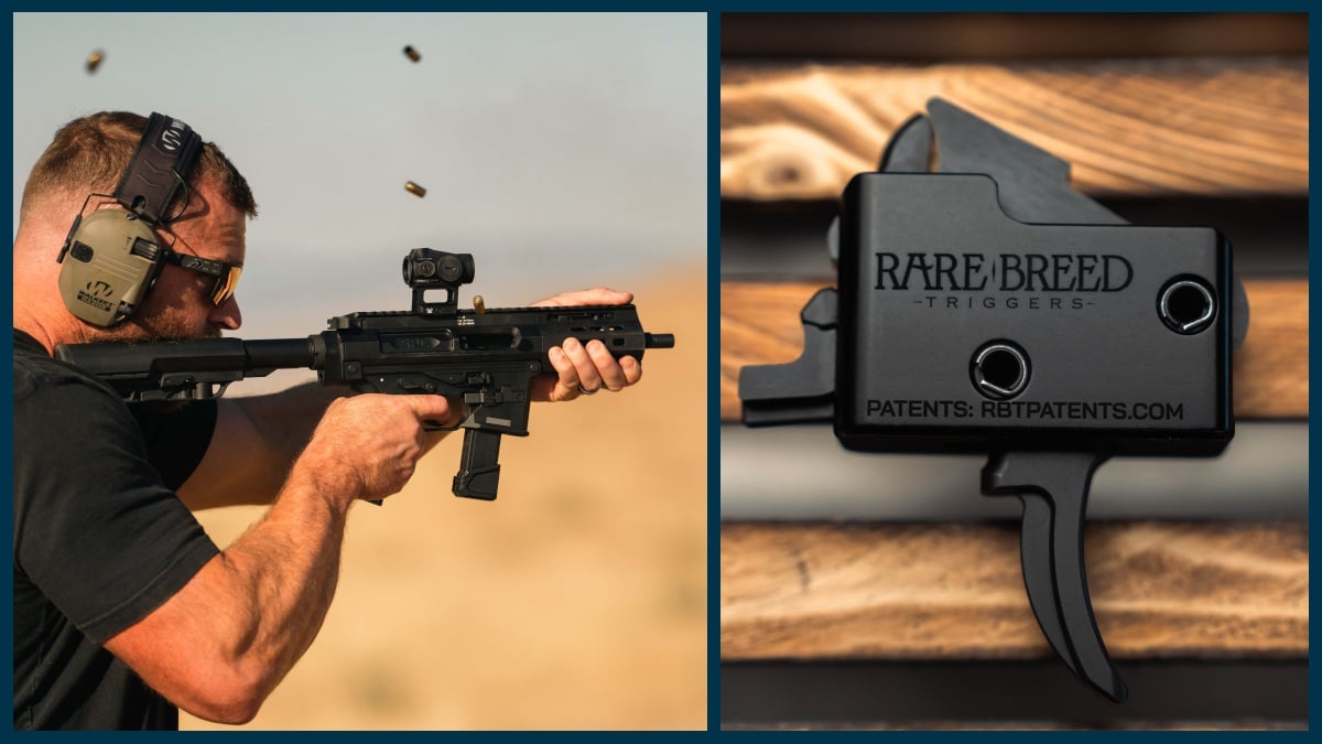 B&T SPC9 with Rare Breed FRT-SG3 Trigger