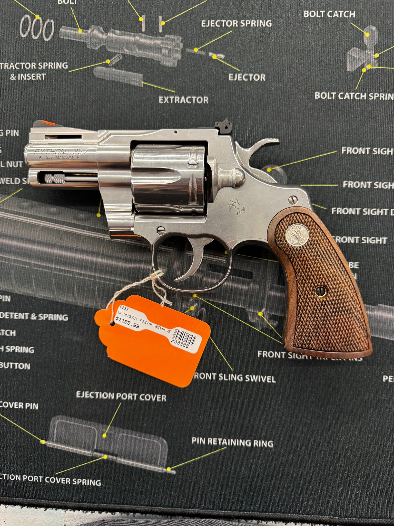 COLT PYTHON 2.5 INCH BARREL