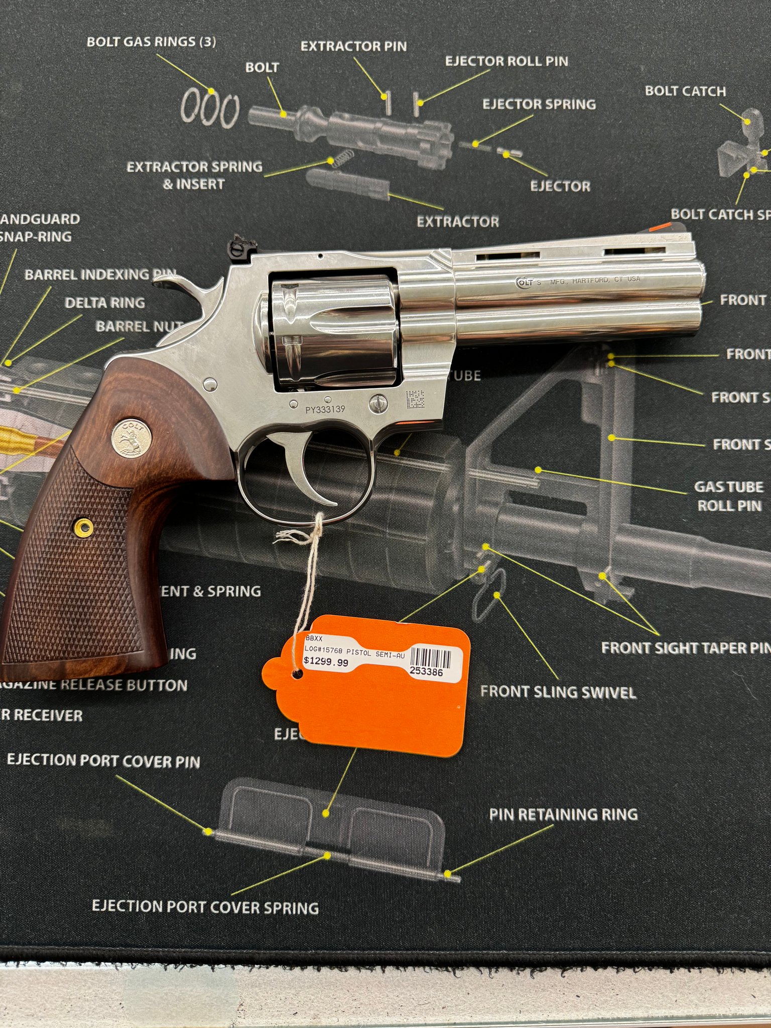 COLT PYTHON STAINLESS 2020