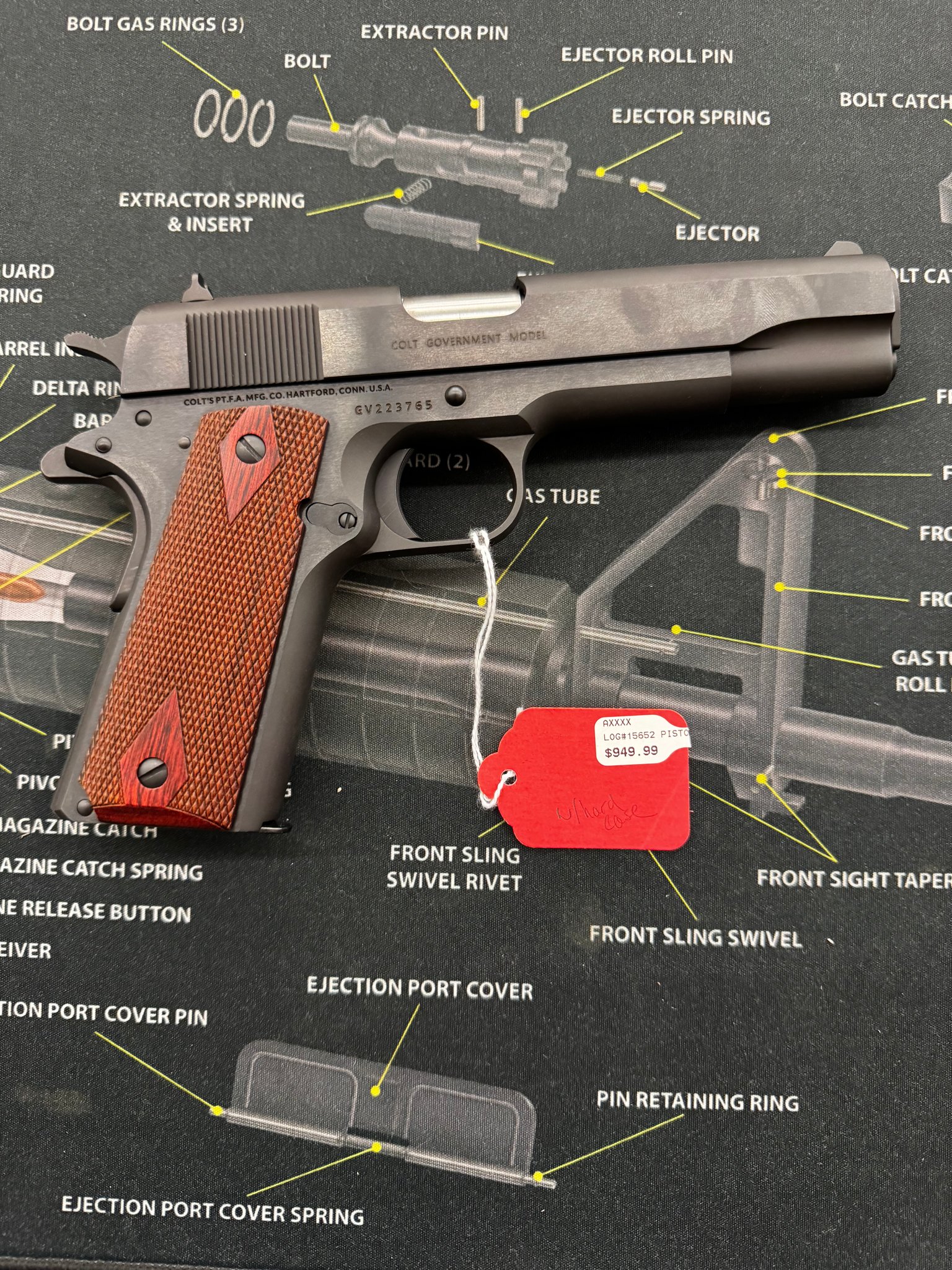 COLT SERIES 70 GOVERNMENT 1911 CLASSIC