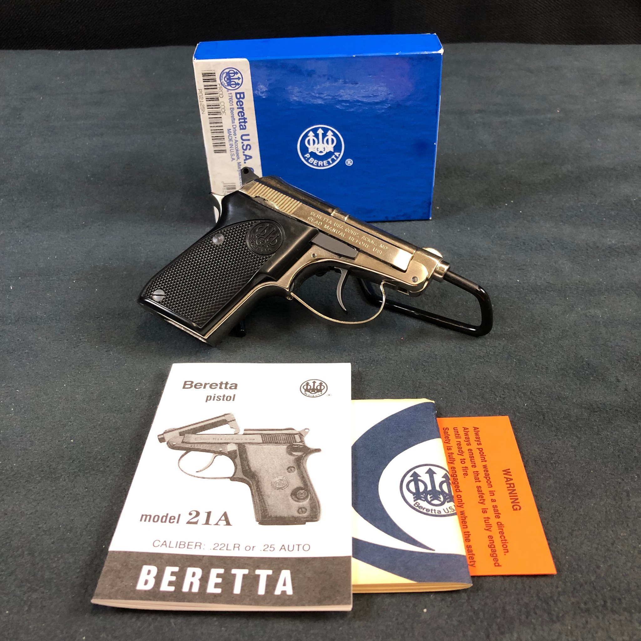BERETTA 21A - NICKEL