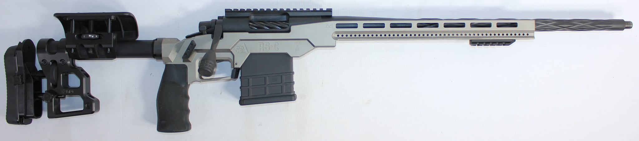 MDT SPORTING GOODS PIERCE ENGINEERING TI 223 REM 20" BARTLEIN THREADED BBL FLUTED MDT CHASSIS