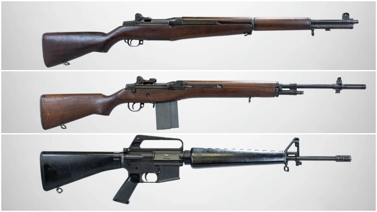 Garand, M14, M16