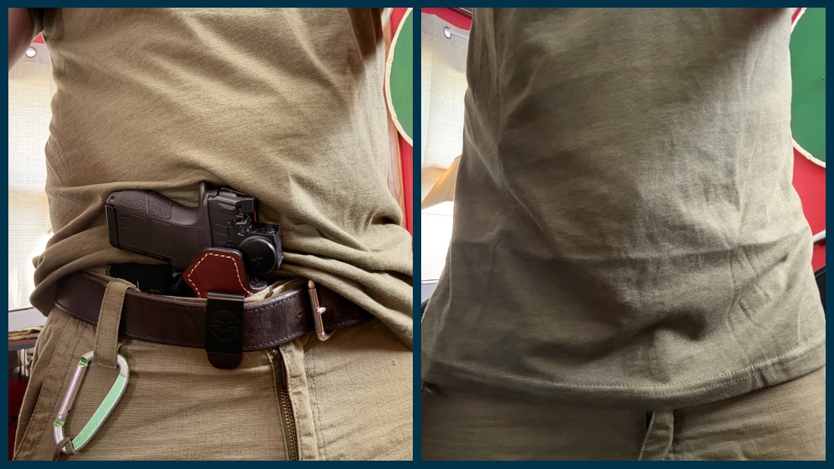 Heckler & Koch VP9CC in Falco IWB Holster