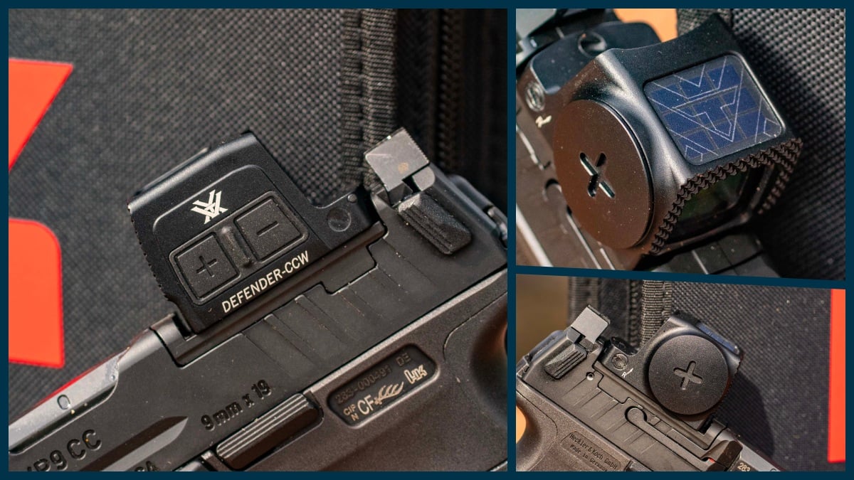 Vortex enclosed Defender CCW Red Dot