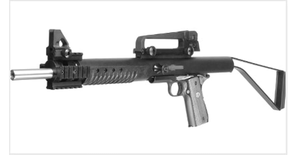 MechTech Carbine Conversion Kits For Glocks And 1911s Guns