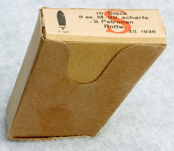 Most 8x56 Stery ammunition around today that is still in the box is left over from WWII. 