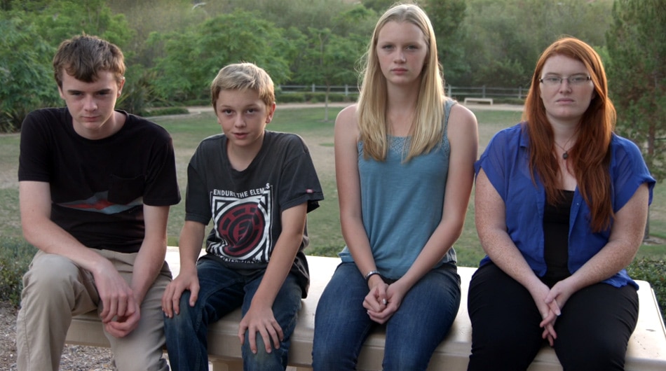 Charlie Vacca&rsquo;s children: Tyler, 15, Christopher, 12, Ellie, 16, and Ashley, 20. 