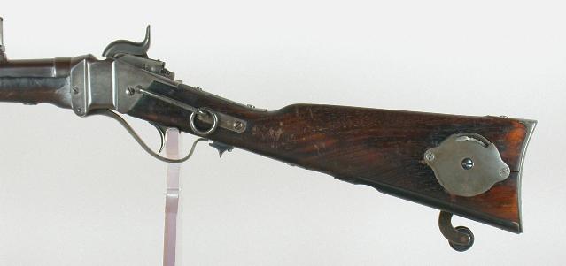 The 'coffee grinder' Sharps Carbine with a mill right in the stock (6)