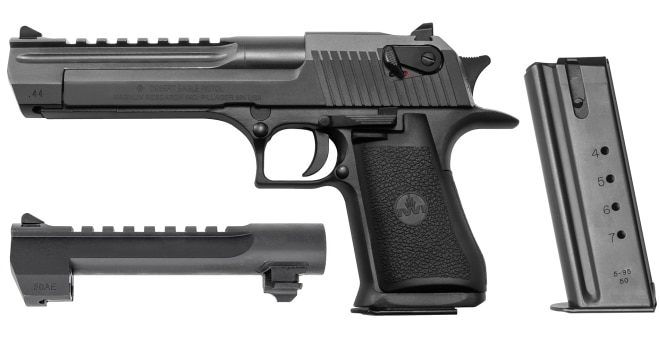 New Desert Eagle combo pack comes with both .44 Mag, .50 AE barrels
