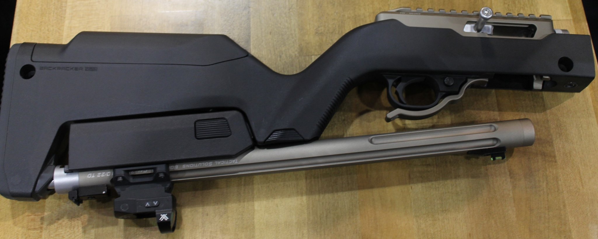 Backpacker takedown stock for 10/22. 