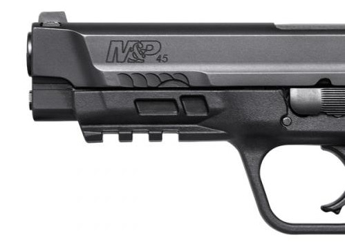 Front cocking serrations are also new to the design. 