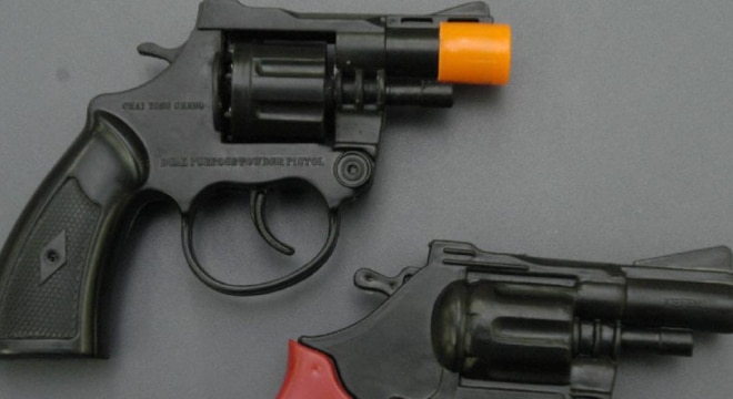 A Florida teen found out you cannot effectively pistol whip someone with a toy gun. (Photo: newsapi.com.au) 