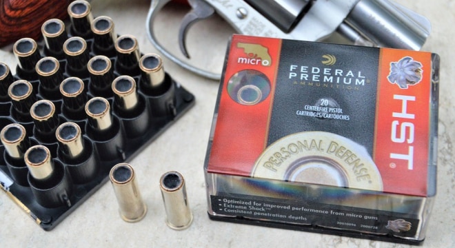 The new HST Micro .38 load is billed as being optimized for the most efficiency and accuracy in subcompact handguns. (Photo: Chris Eger/Guns.com)